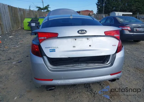 2013 Kia Optima Lx из США, поврежденный, VIN 5XXGM4A75DG168503